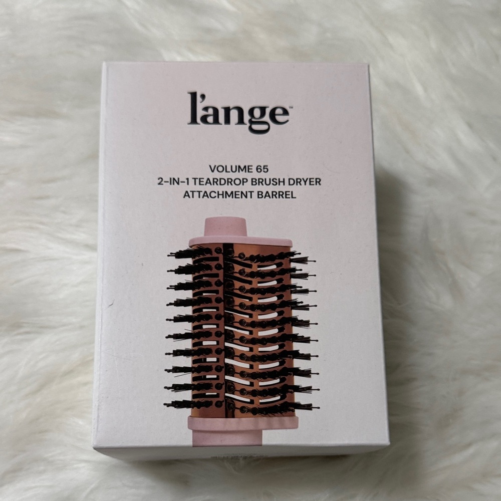 L'ange Volume 65 Teardrop Brush Dryer Attachment - Light Pink